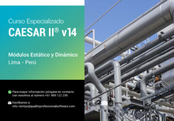 Curso Especializado en Modalidad Presencial CAESAR II v14